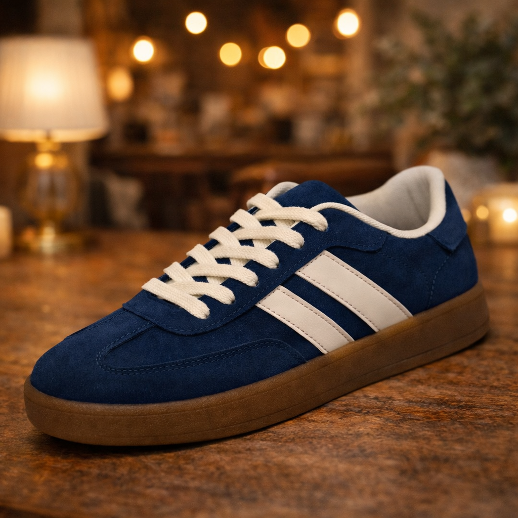 baskets bleu