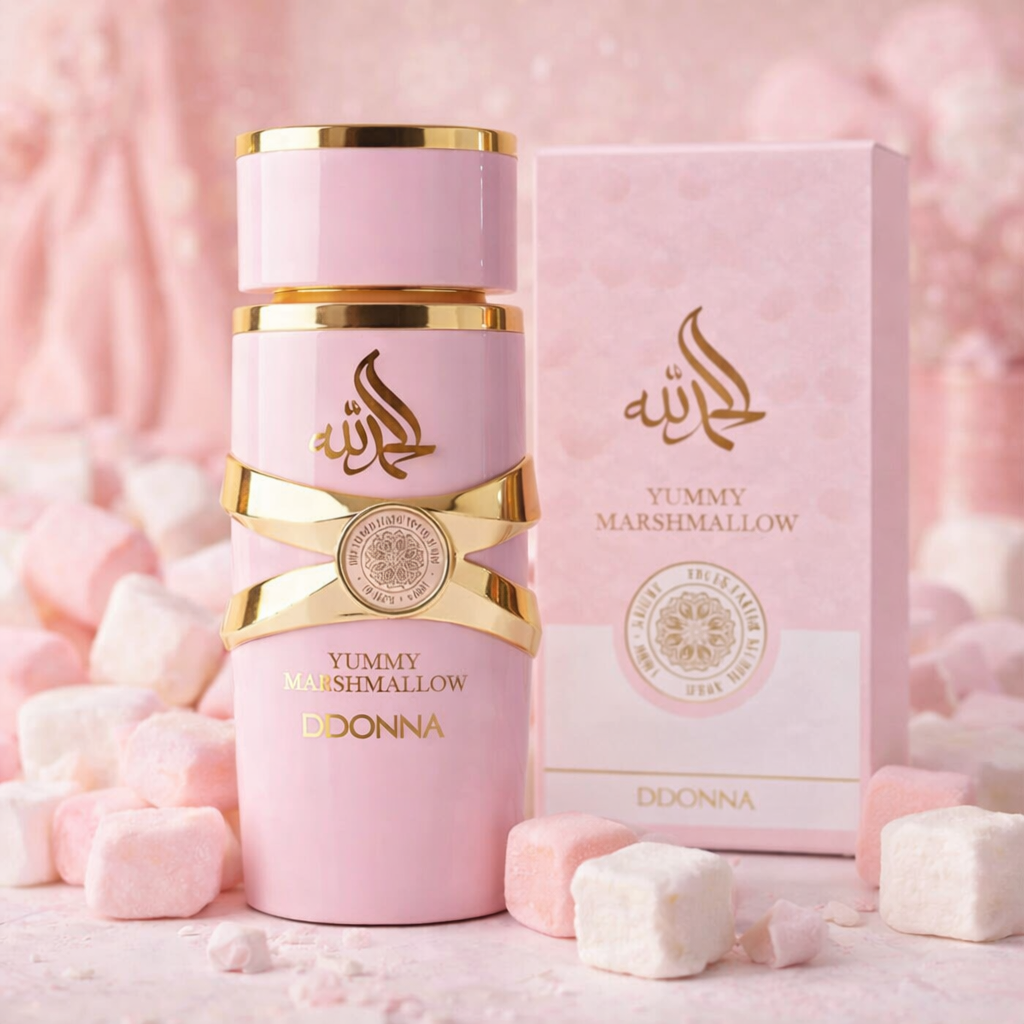 Parfum Gourmand Marshmallow D Donna avec boîte – Eau de parfum femme sucrée