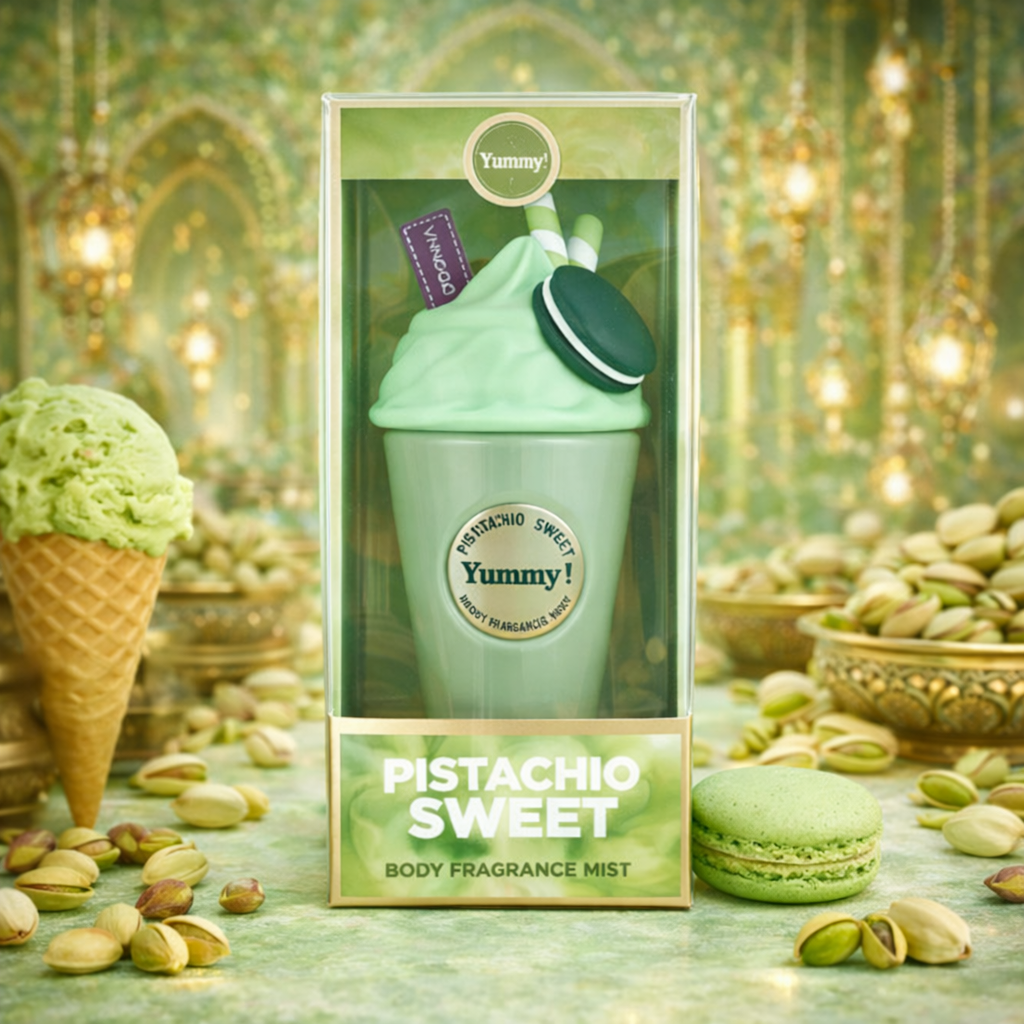 Brume corporelle Yummy Pistachio Sweet D Donna avec boîte 200 ml