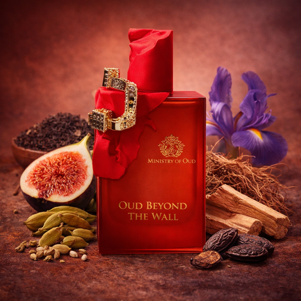 Flacon Oud Beyond The Wall Ministry of Oud 100ml parfum boisé figue thé noir