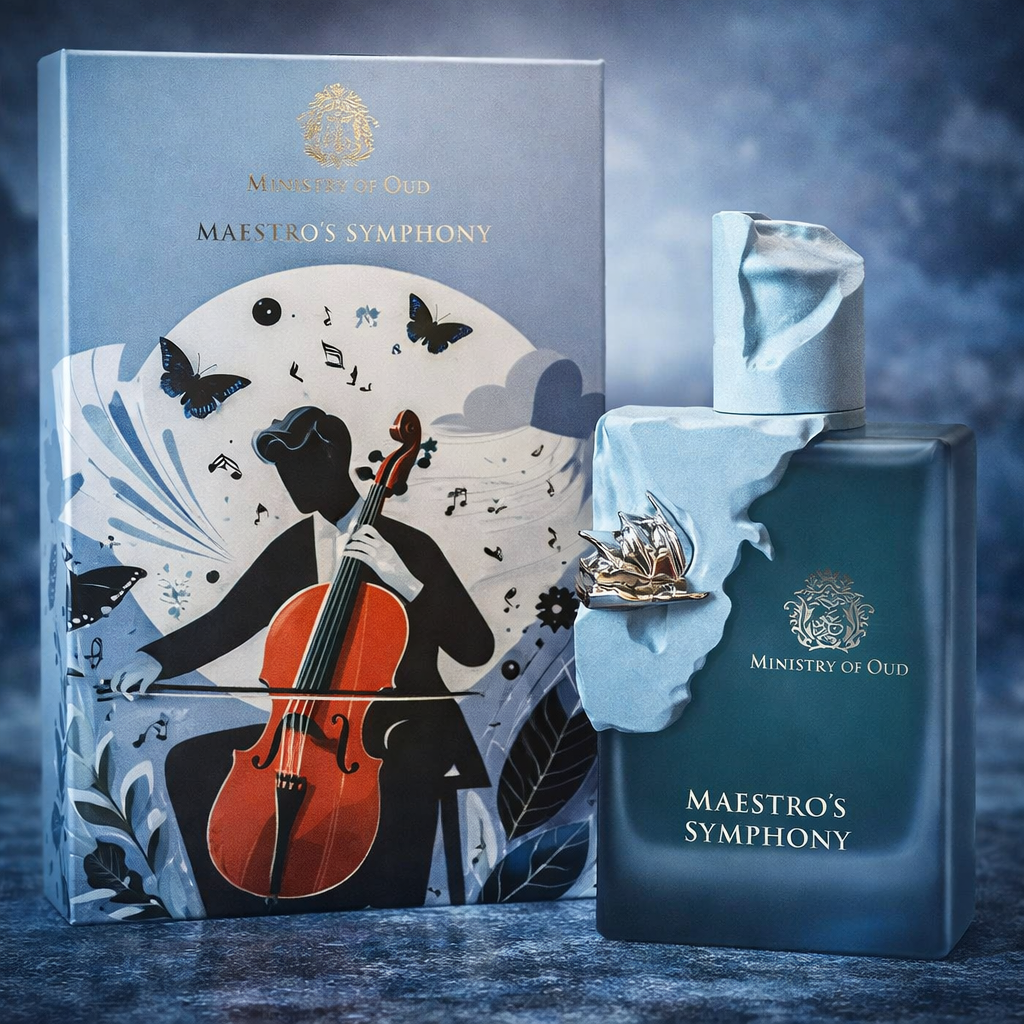 Maestro’s Symphony Ministry of Oud 100ml boîte et flacon
