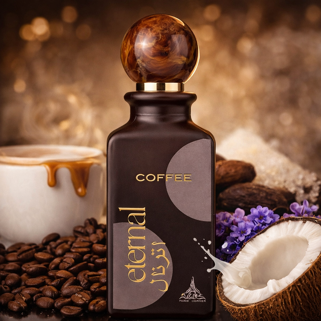 Eternal Coffee 85ML Paris Corner parfum café caramel lait noix de coco Fashion Victims