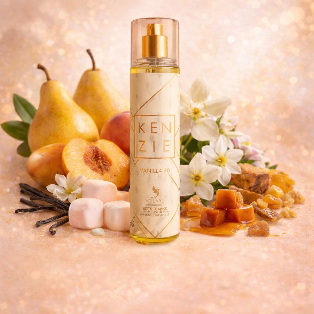 brume parfumee kenzie vanilla 70 volare 250ml body mist vanille femme