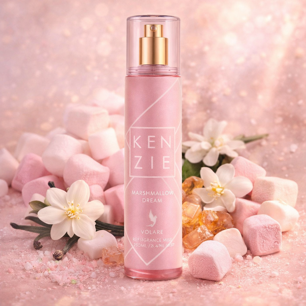 brume parfumee kenzie marshmallow dream volare 250ml body mist femme gourmand