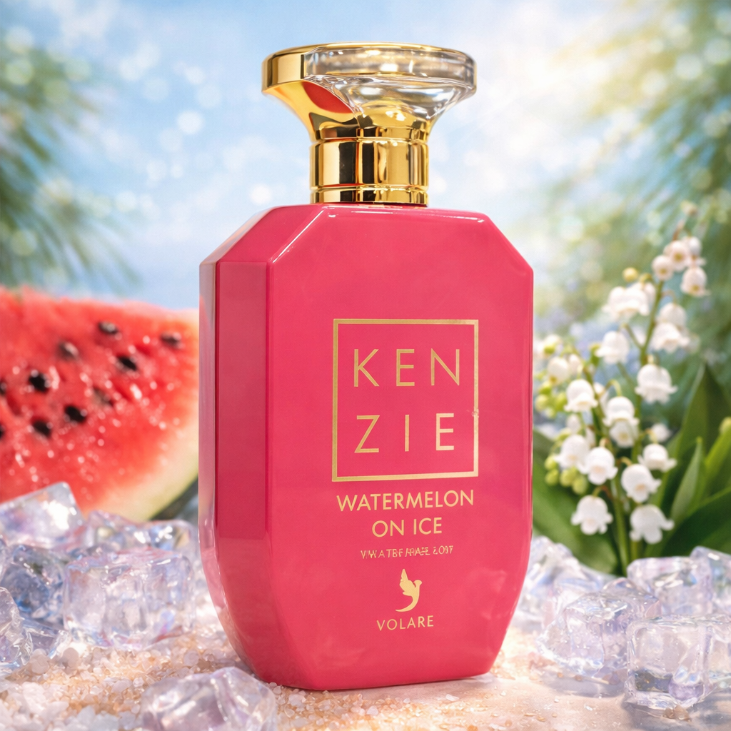 parfum kenzie watermelon on ice volare 100ml parfum femme fruité pastèque