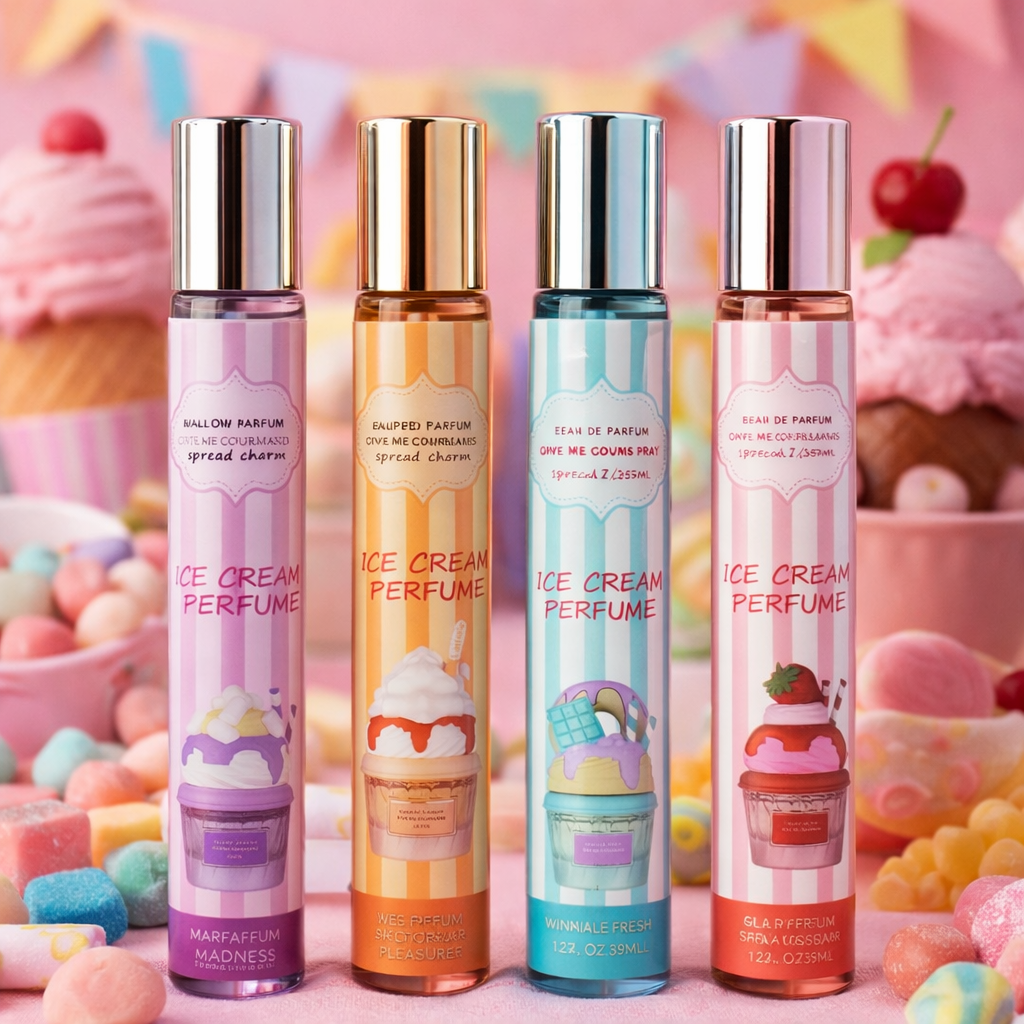 Coffret 4 parfums gourmands 35ml vanilla freak berry on top mallow whipped pleasure