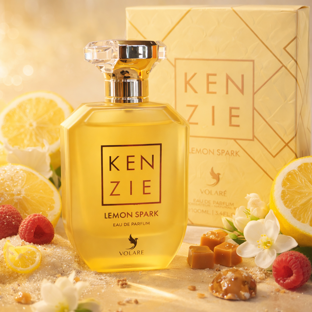 parfum candy lemon spark kenzie volare 100ml citron gourmand