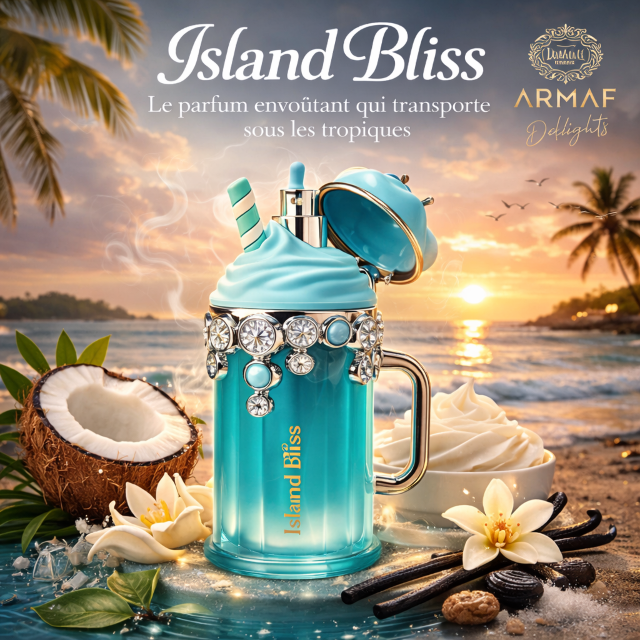 parfum island bliss armaf delights coco vanille tropical