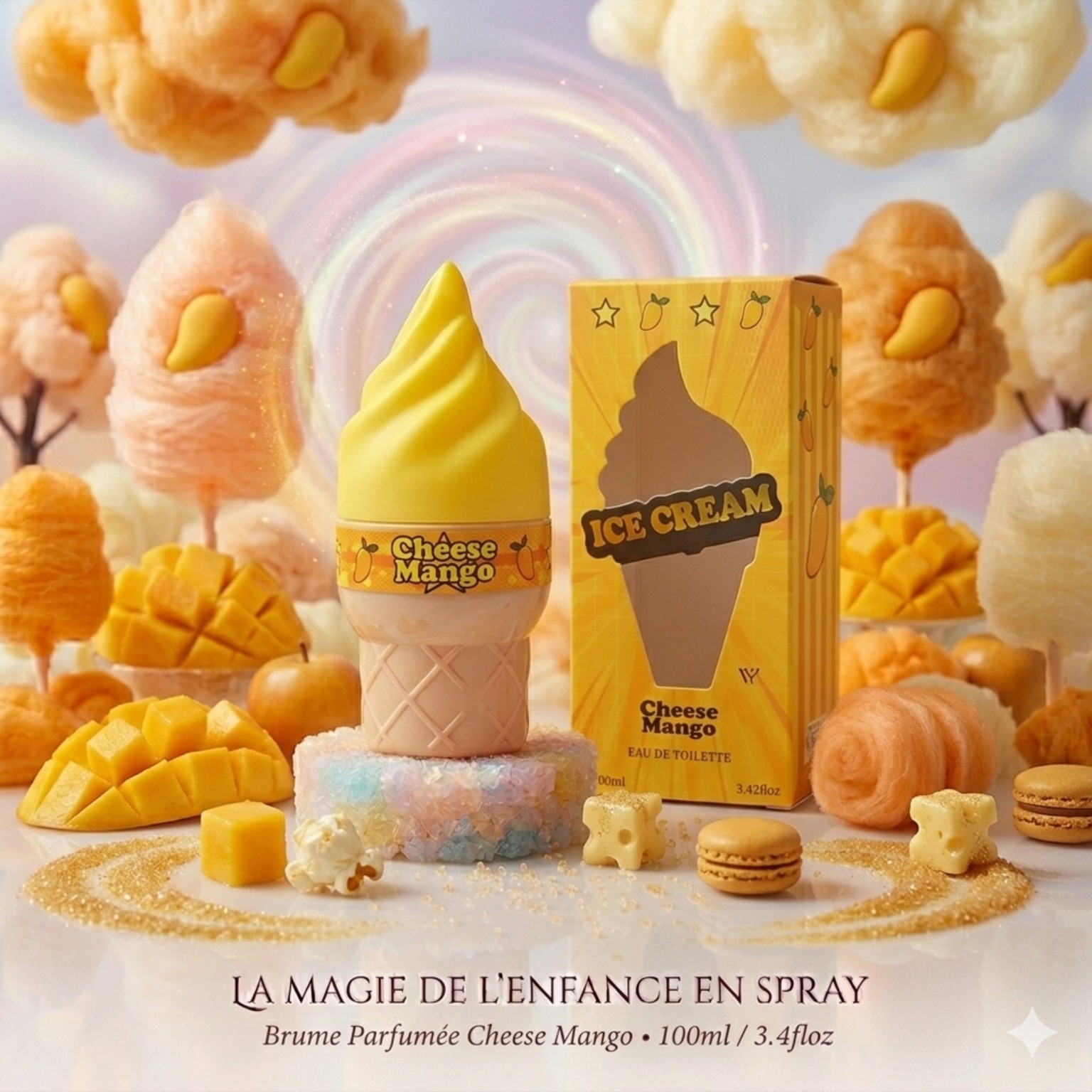 brume parfumée cheese mango 100ml parfum mangue sucré femme