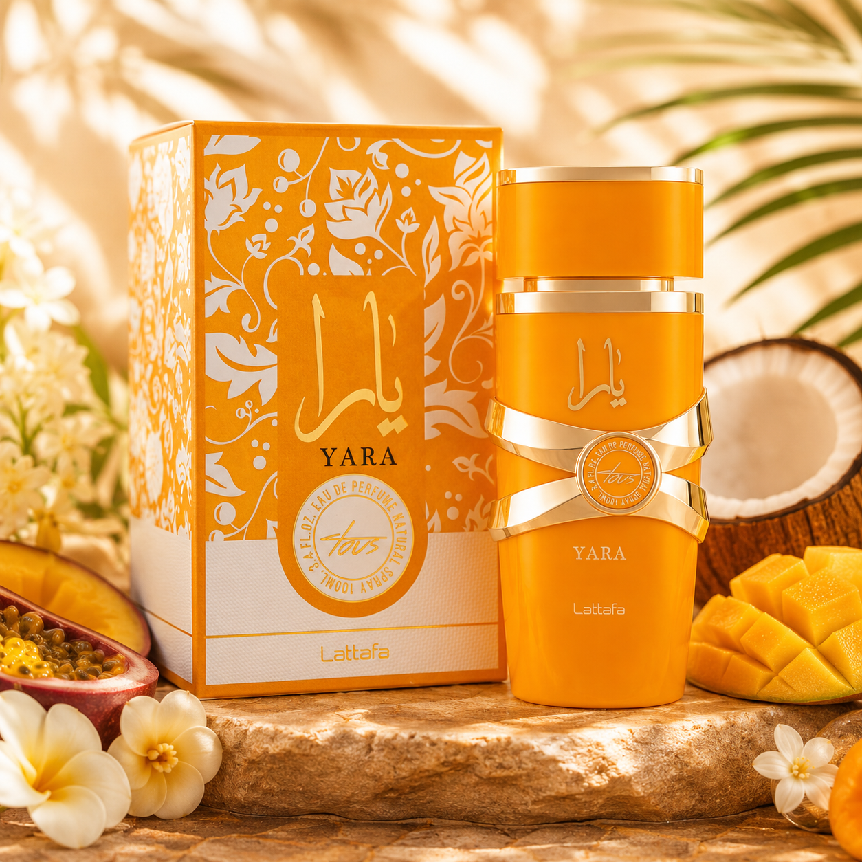 Yara Tous Lattafa parfum femme 100ML avec boîte originale ambiance exotique luxe