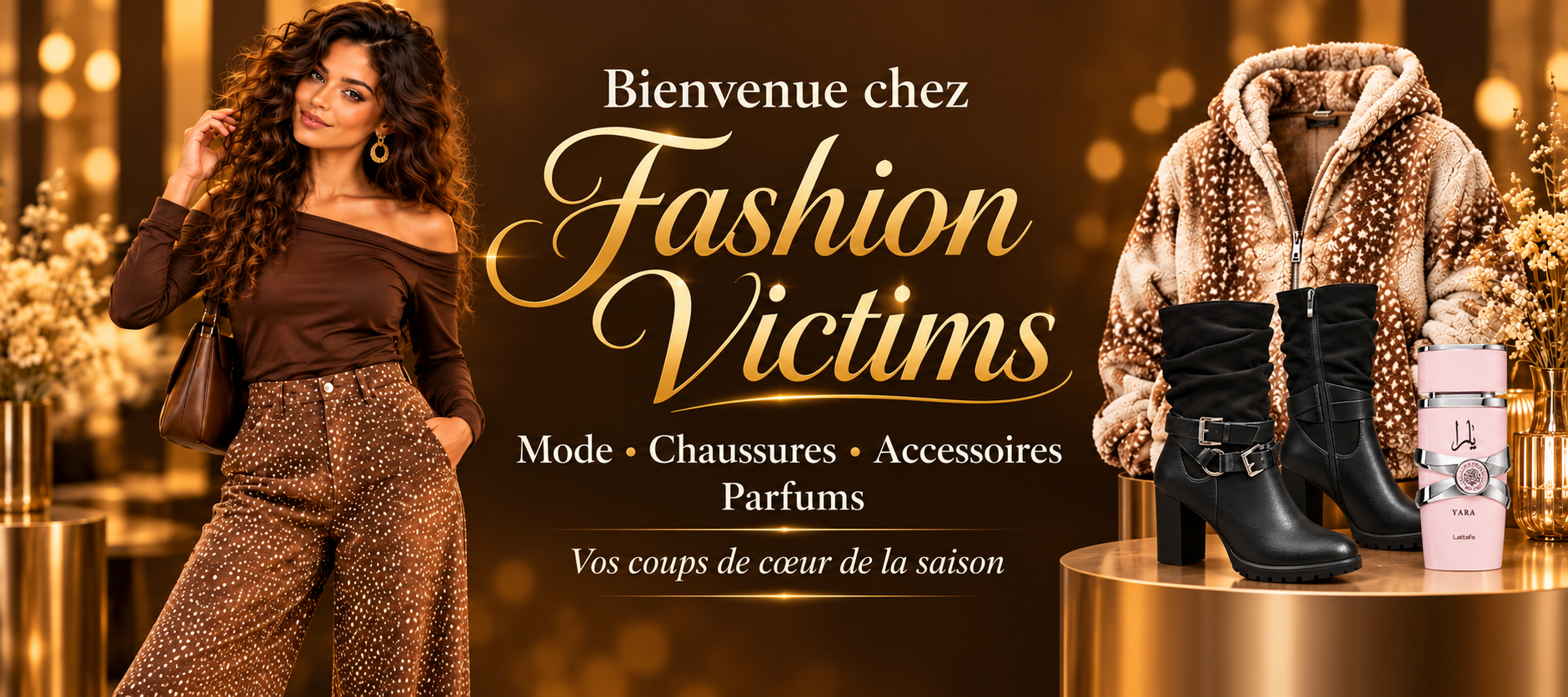 Bienvenue chez Fashion Victims — Mode, chaussures, accessoires et parfums. Vos coups de cœur de la saison.