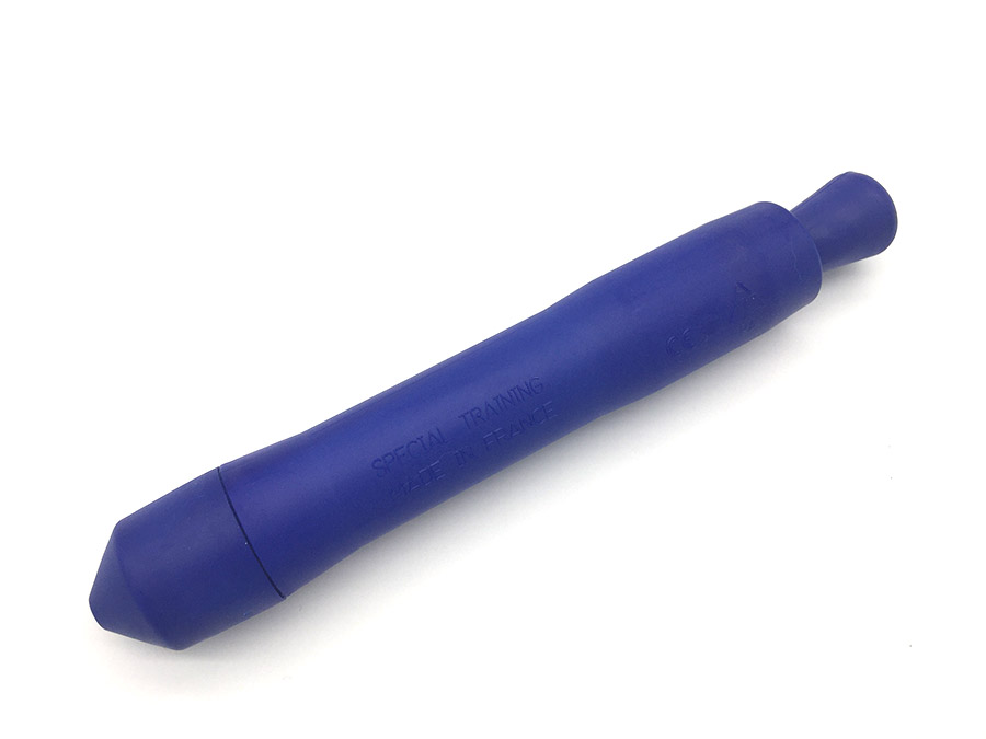baton-telescopique-defense-bleu