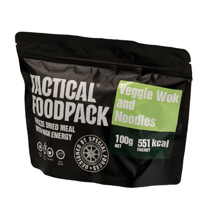 RATIONS TACTICAL FOODPACK WOK VEGETARIEN ET PATES