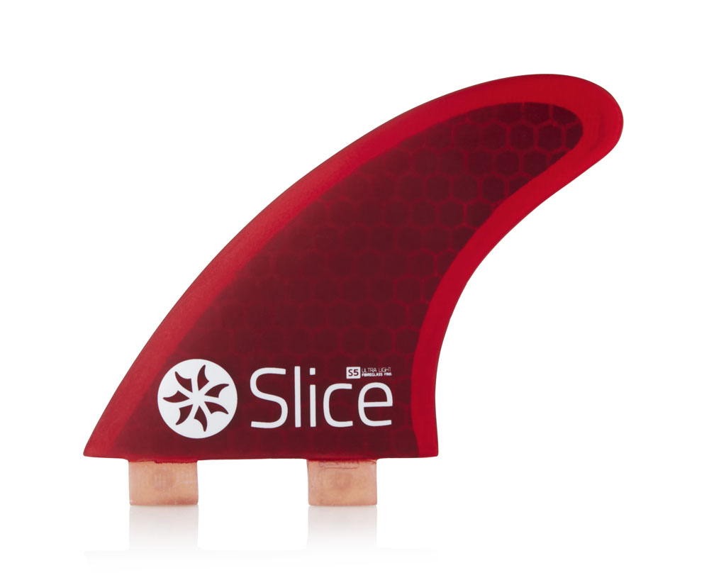 Northcore-Slice-Surfboard-Fin-FCS-Red