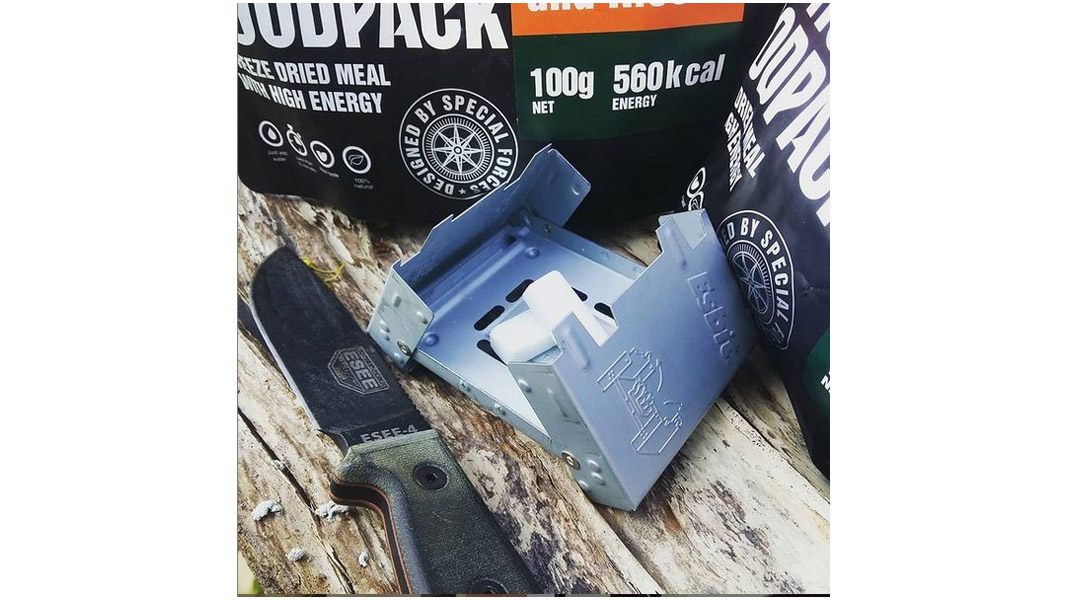 réchaud esbit et tactical foodpack
