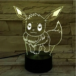 Takara-Tomy-veilleuse-pok-mon-3D-lampe-LED-Mewtwo-Eevee-Charizard-Greninja-jouet-figurine-d-action