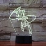 Takara-Tomy-veilleuse-pok-mon-3D-lampe-LED-Mewtwo-Eevee-Charizard-Greninja-jouet-figurine-d-action