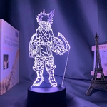 Lampe-LED-3D-en-Acrylique-Th-me-Anime-My-Hero-Academia-pour-D-coration-Article-Color