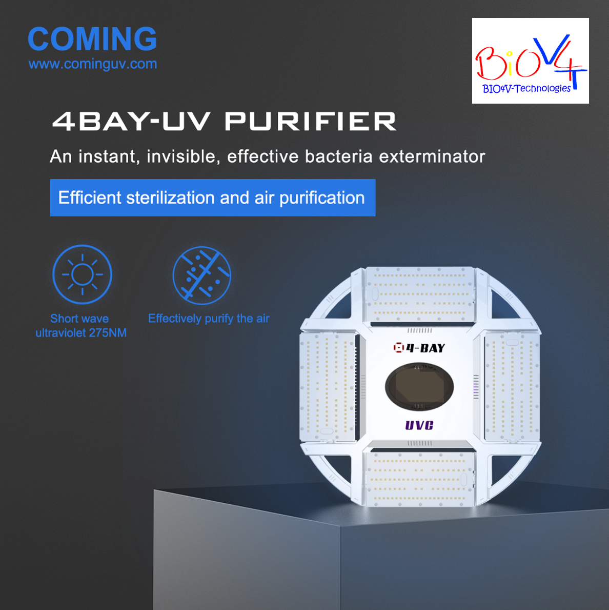 4BAY UV PURIFIER-Bio4vt1