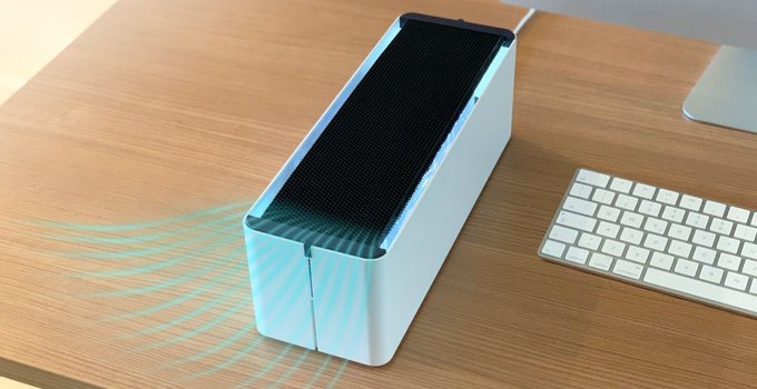Purificateur d'air : AirBox version bureau à poser 