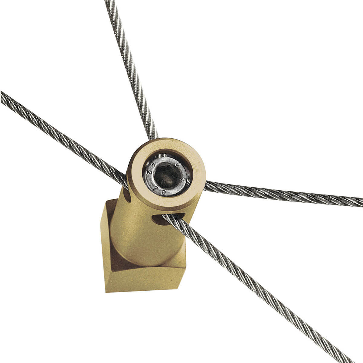 Support-vegetalisation-cable-Bronze
