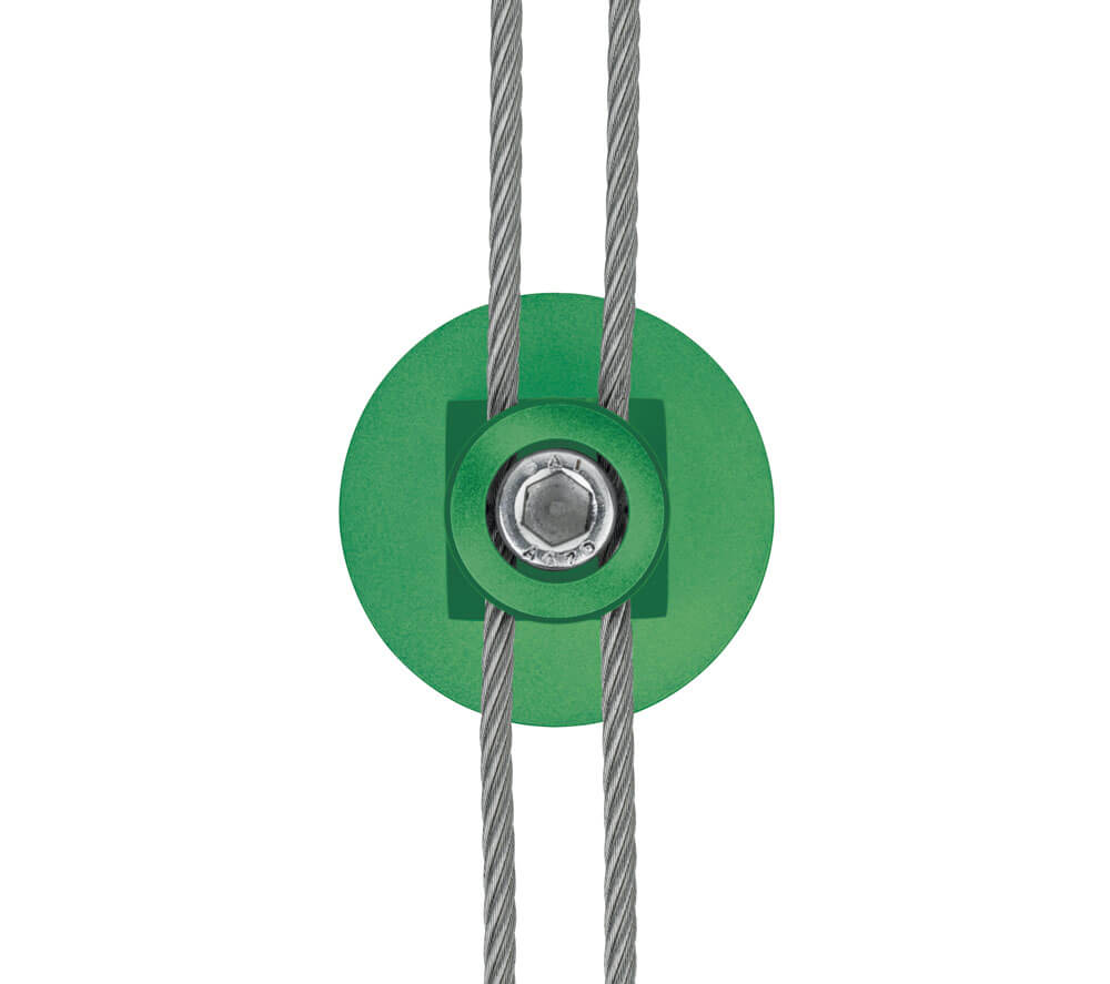 support-mur-vegetal-cable-vert