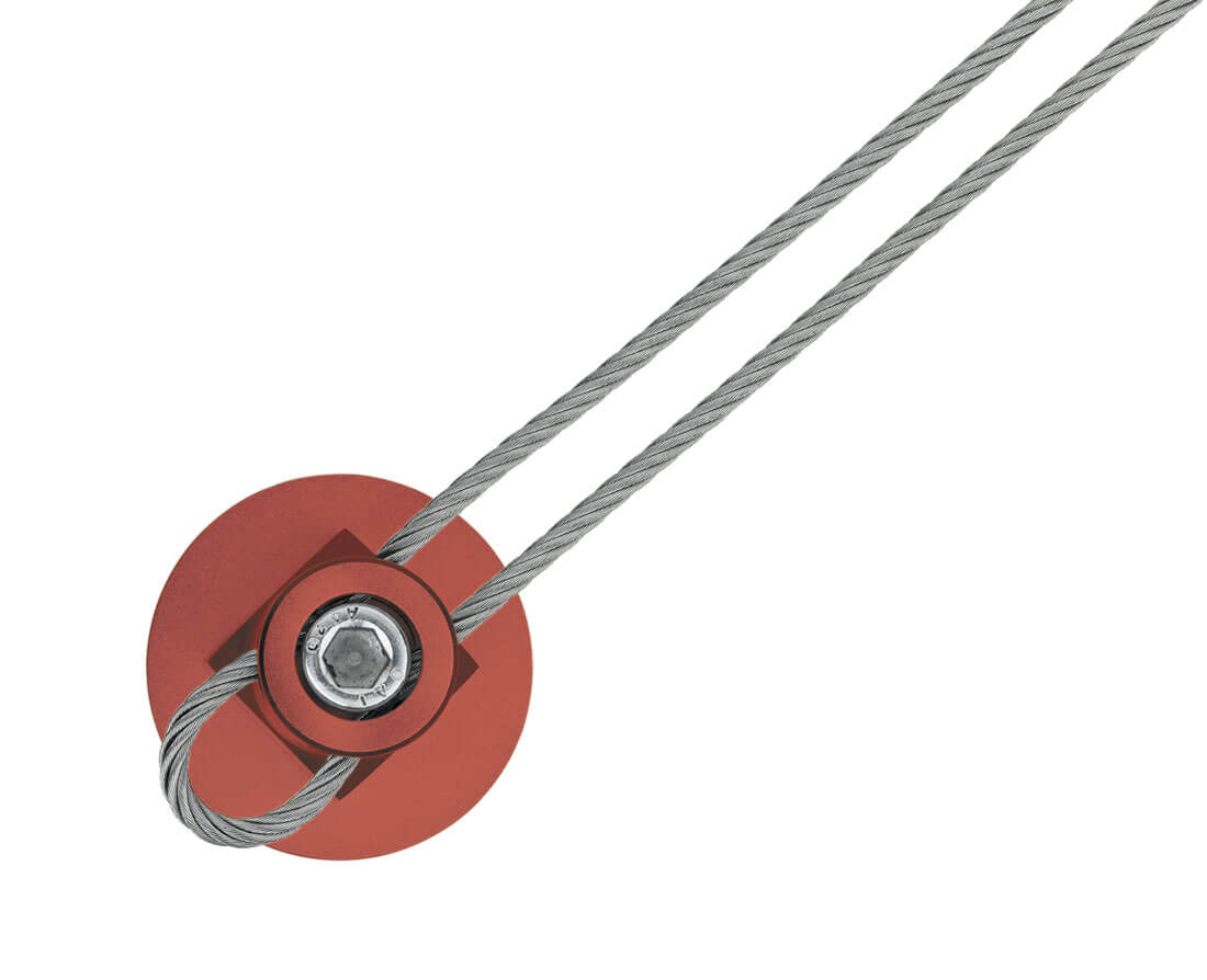 support-mur-vegetal-cable-rouge