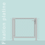 Portillon-Filet-inox-Perimesh-fixation-platine