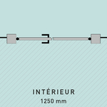 Portail-cloture-inox-1250-mm-platine