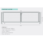 Portail-cloture-inox-platine-dimensions-H1000
