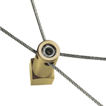 Support-vegetalisation-cable-Bronze