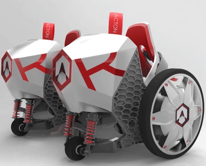 Roller électrique Rocketskates R8 ACTON Gyropode Electrique/Skate et