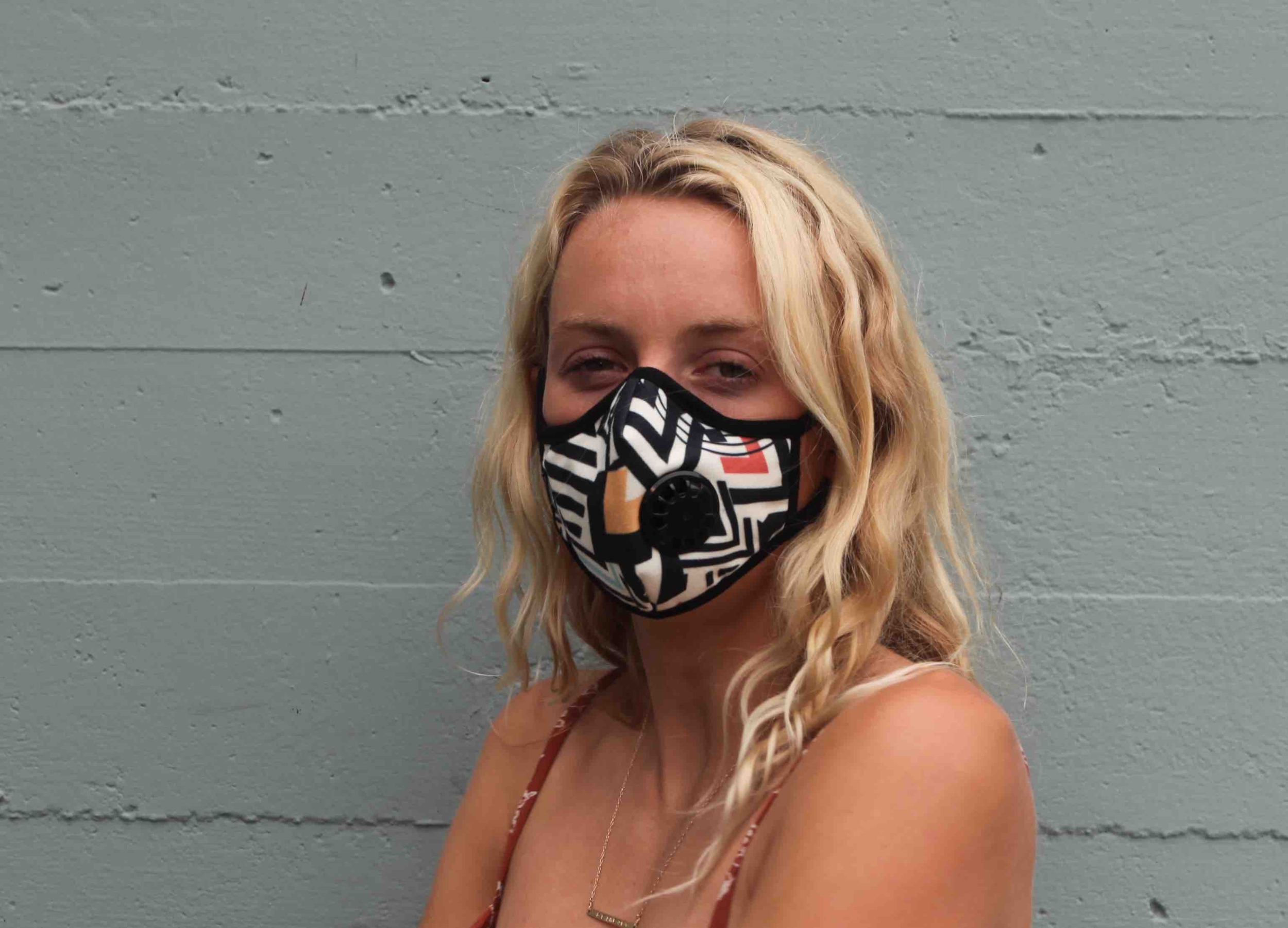 Masque anti-pollution vogmask geometry