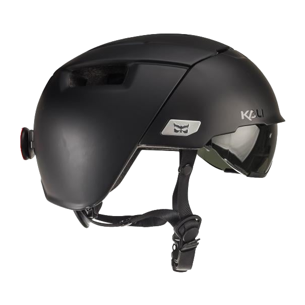 Casque Kali City urban noir avec visière - Les accessoires de