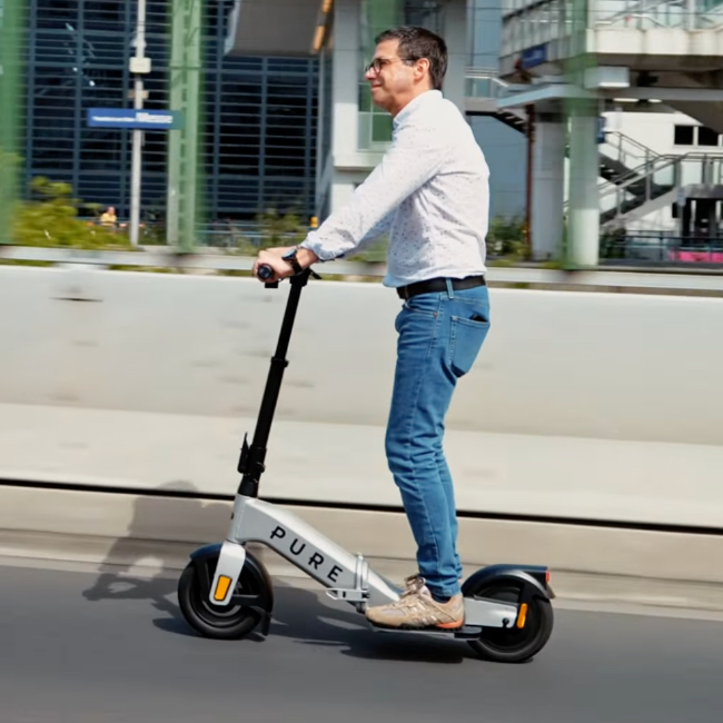 Trottinette PURE advanced flex roule