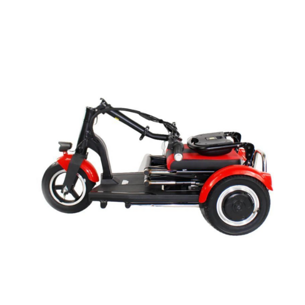 trottinette 3 roues PMR pliée