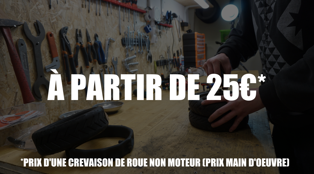 prix 25euro crevaison trottinette