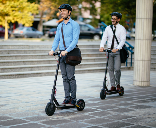 travailler trottinette illustration sommaire site mobilityurban