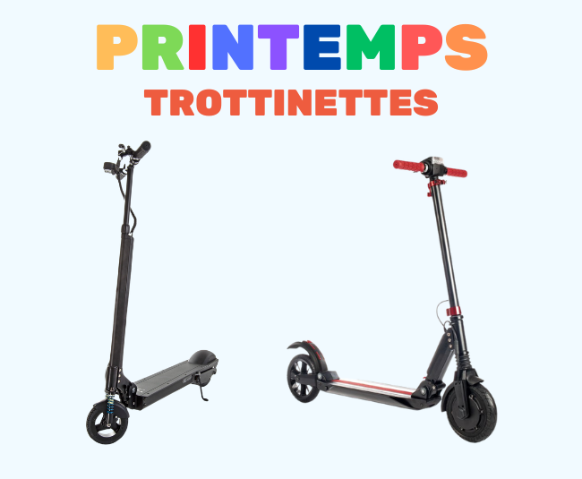 printemps trottinette electrique nouveaute