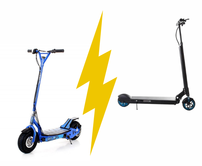 comparatif trottinettes sxt300