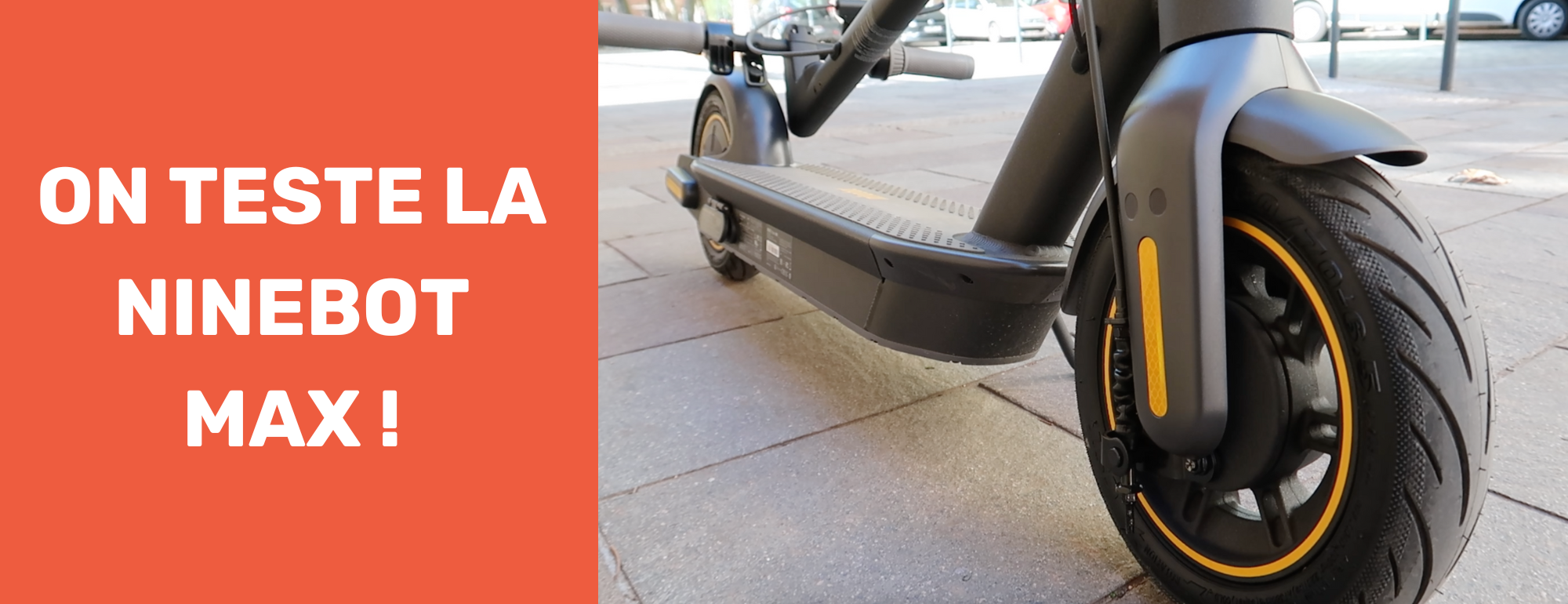 test avis trottinette electrique ninebot max comparatif
