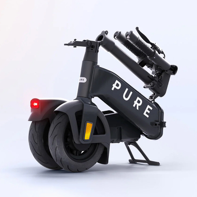 Trottinette PURE advanced flex noire pliée