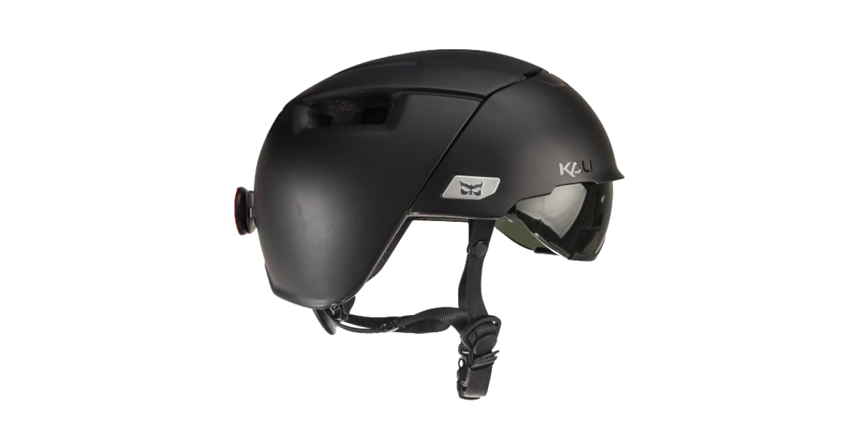 Casque Kali City urban noir avec visière ❤️ Les accessoires de