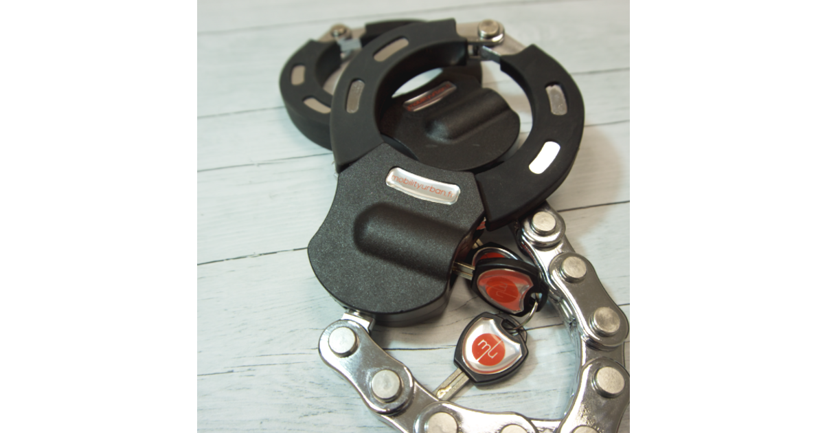Antivol Lourd Pour Trottinette Électrique - Serrure à Combinaison 4 Chiffres - Cadenas Chaîne