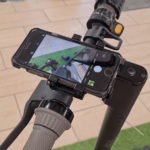 Support smartphone vélo et trottinette Alu