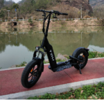 Trottinette électrique vu ext 2tout terrain 16 pouces TOU
