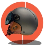 Casque JET FRV GRIS 2