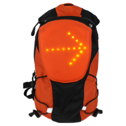 sac a dos clignotant