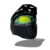 Casque FRV noir mentoniere et visière irisée