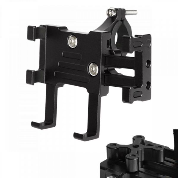 Support telephone smartphone alu noir Mobilityurban